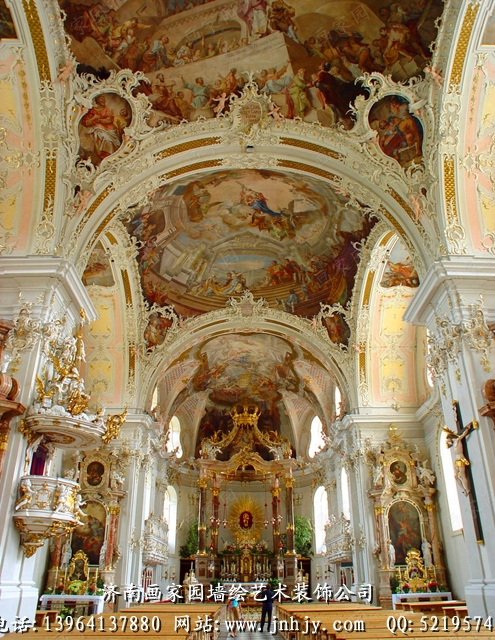 教堂壁画彩绘